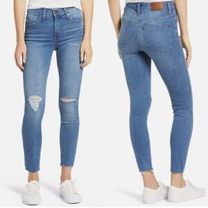 Madewell jeans 9” mid rise skinny size 26